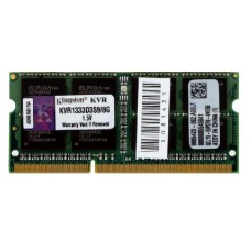 Оперативная память  8Gb DDR-III 1333Mhz Kingston SO-DIMM (KVR1333D3S9/8G)