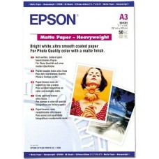 Бумага Epson Matte Paper-Heavyweight (C13S041261)