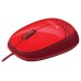 Мышь  Logitech M105 Optical Mouse Red USB (910-003118/910-002945)