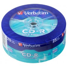 Диск CD-R Verbatim 700Mb 52x Extra Protect (25шт) (43726)