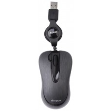 Мышь  A4Tech N-60F-1 Black USB