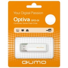 USB Flash накопитель   64Gb QUMO Optiva 01 White