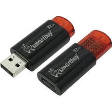 USB Flash накопитель 32Gb Smart Buy Click Black/Red (SB32GBCl-K)