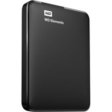 Внешний жесткий диск  1Tb Western Digital Elements Portable (WDBUZG0010BBK)