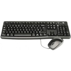 Клавиатура + мышь Logitech Desktop MK120 Black