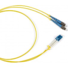 Оптический патч-корд Hyperline FC-D2-9-FC/UR-LC/UR-H-2M-LSZH-YL (FC-9-FC-LC-UPC-2M)