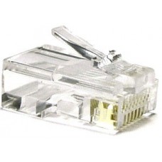 Разъем RJ-45 Hyperline PLUG-8P8C-U-C6