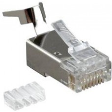 Разъем RJ-45 Hyperline PLUG-8P8C-UV-C6-TW-SH