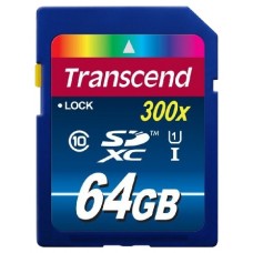 Карта памяти   64Gb Transcend SDXC Class 10 (TS64GSDU1)