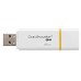 USB Flash накопитель 8Gb Kingston DataTraveler G4 White/Yellow (DTIG4/8GB)