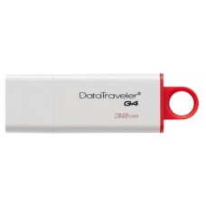 USB Flash накопитель 32Gb Kingston DataTraveler G4 White/Red (DTIG4/32GB)