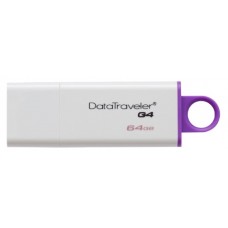 USB Flash накопитель 64Gb Kingston DataTraveler G4 White/Purple (DTIG4/64GB)