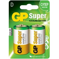 Батарейка GP 13A Super Alkaline (D, 2 шт)