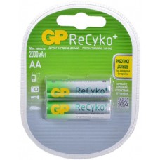 Аккумулятор GP ReCyko+ (AA, NiMH, 2000mAh, 2 шт)