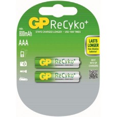 Аккумулятор GP ReCyko+ (AAA, NiMH, 800mAh, 2 шт)