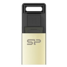 USB Flash накопитель 16Gb Silicon Power Mobile X10 Gold (SP016GBUF2X10V1C)