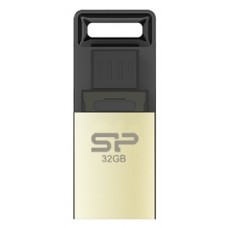 USB Flash накопитель 32Gb Silicon Power Mobile X10 Gold (SP032GBUF2X10V1C)