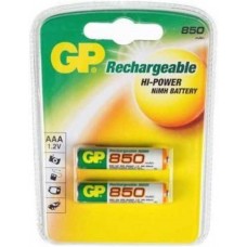 Аккумулятор GP (AAA, NiMH, 850mAh, 2 шт)