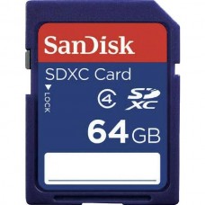 Карта памяти SD 64Gb SanDisk SDXC Class 4 (SDSDB-064G-B35)