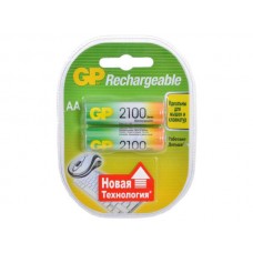 Аккумулятор GP (AA, NiMH, 2100mAh, 2 шт)