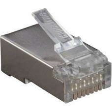 Разъем Hyperline PLUG-8P8C-U-C6-SH-100