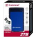 Внешний жесткий диск 2Tb Transcend StoreJet 25H3 Blue (TS2TSJ25H3B)