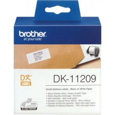 Адресные наклейки Brother DK11209