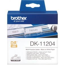 Универсальные наклейки Brother DK11204