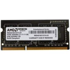 Оперативная память 4Gb DDR-III 1600Mhz AMD SO-DIMM (R534G1601S1S-UO) OEM