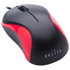 Мышь  Oklick 115S Black/Red