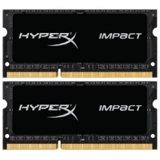 Оперативная память 8Gb DDR-III 1600MHz Kingston HyperX Impact SO-DIMM (HX316LS9IBK2/8) (2x4Gb KIT)