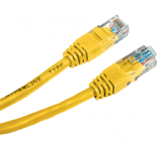 Патч-корд Hyperline PC-LPM-UTP-RJ45-RJ45-C5e-0.5M-LSZH-YL