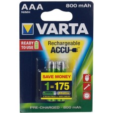 Аккумулятор Varta (AAA, 800mAh, 2 шт)