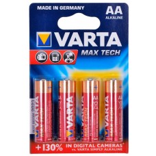 Батарейка Varta Max Tech / Max Power (AA, 4 шт)