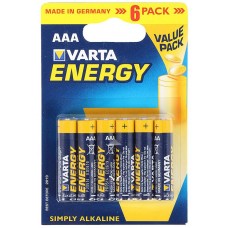 Батарейка Varta Energy (AAA, 6 шт)