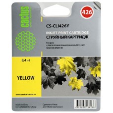 Картридж Cactus CS-CLI426Y