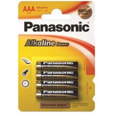 Батарейка Panasonic Power Bronze (AAA, Alkaline, 4 шт)