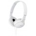 Наушники Sony MDR-ZX110 White