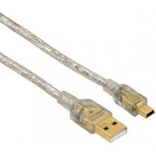 Кабель HAMA USB 2.0 A (M) - Mini USB B (M), 1.8м (H-41533)