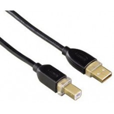 Кабель HAMA USB 2.0 A (M) - B (M), 1.8м (H-46771)