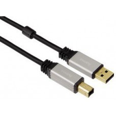 Кабель HAMA USB 2.0 A (M) - B (M), 1.8м (H-53742)