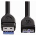 Кабель HAMA USB 3.0 A (M) - Micro USB B (M), 1.8м (H-54507)