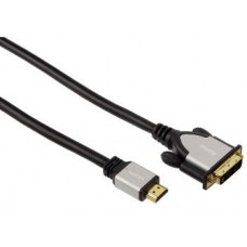 Кабель HAMA HDMI - DVI-D, 1.8м (H-54533)