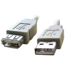 Кабель удлинительный Gembird USB 2.0 A (M) - A (F), 3м (CC-USB2-AMAF-10)