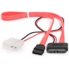 Кабель Gembird данные SATA + питание Molex - miniSATA, 0.5м (CC-SATA-C3)