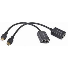 Удлинитель Gembird HDMI (M) - 2x RJ-45 (F) - HDMI (M) (DEX-HDMI-01)