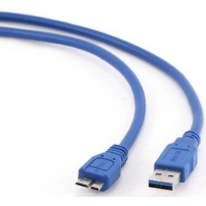 Кабель Gembird USB 3.0 A (M) - Micro USB B (M), 0.3м (CCP-mUSB3-AMBM-1)