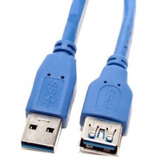 Кабель удлинительный AOpen USB 3.0 A (M) - A (F), 0.5м (ACU302-0.5M)