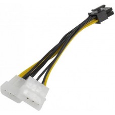 Переходник Orient 2xMolex - PCI-E 8-pin (C392)