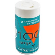 Konoos KBF-100 чистящие салфетки для ЖК-экранов в банке, 100 шт.